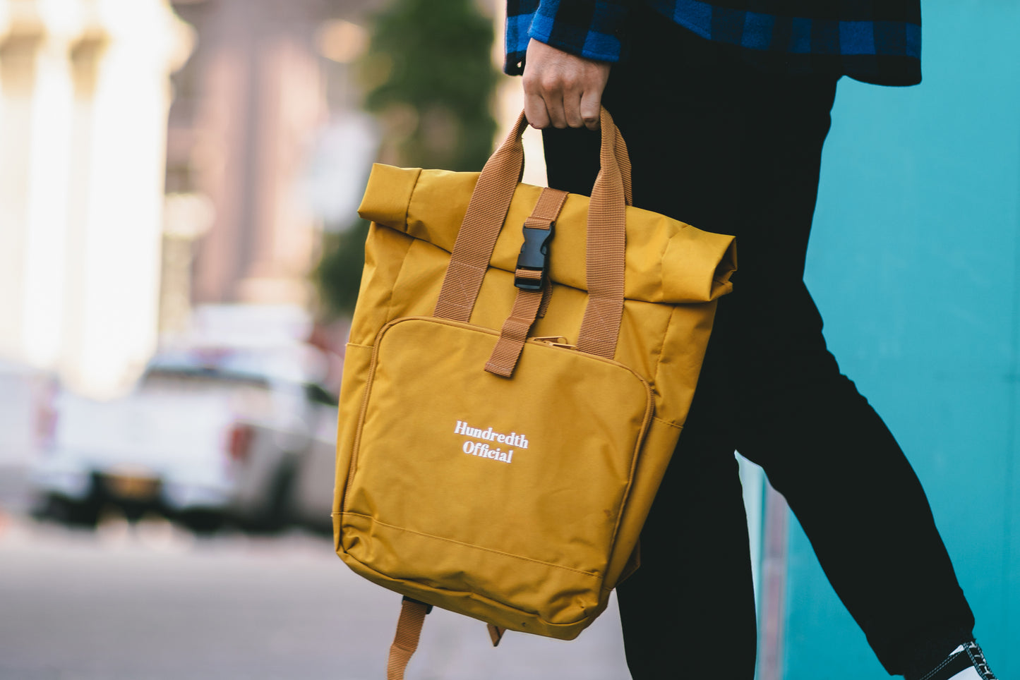 THE COMMUTER BAG (MUSTARD)