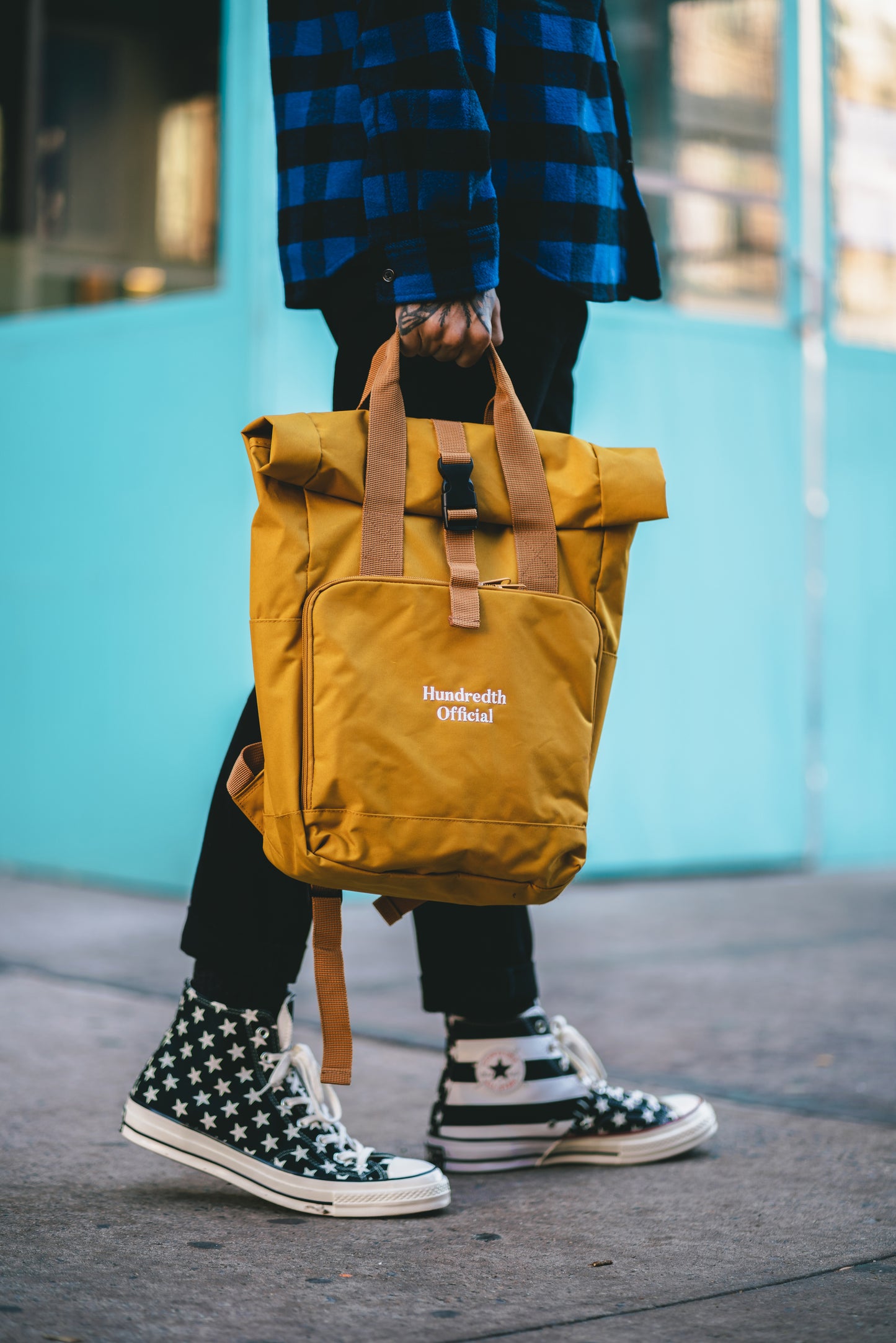 THE COMMUTER BAG (MUSTARD)