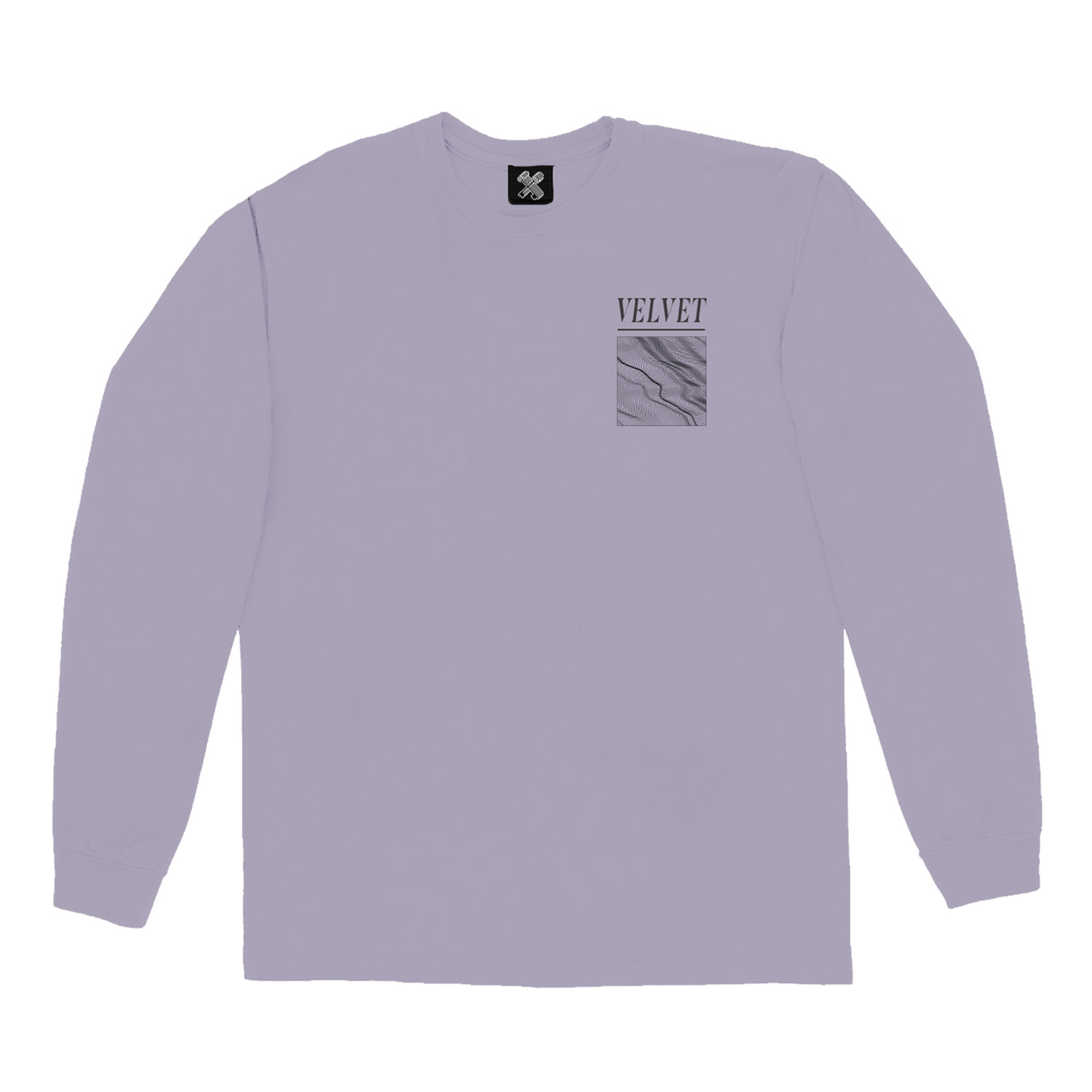 THE 'WHATEVER' LONGSLEEVE (LAVENDER)