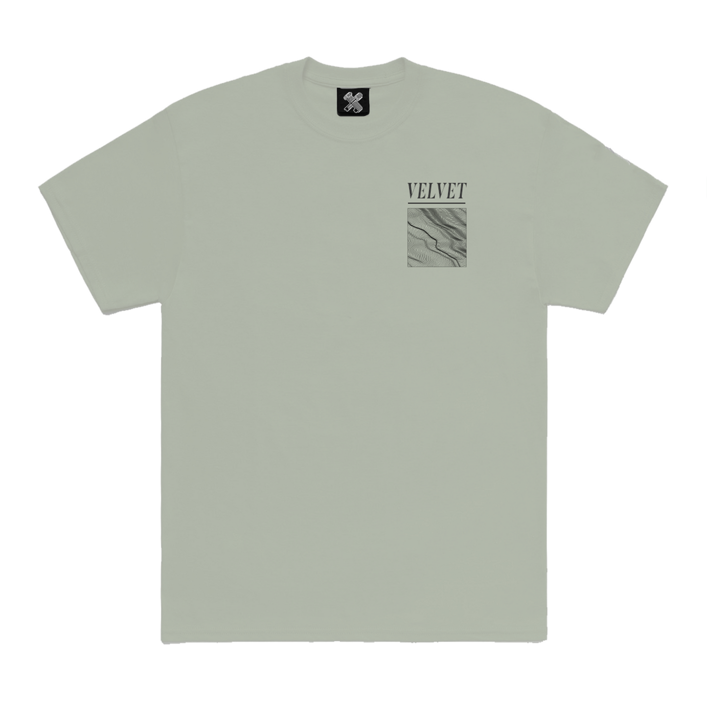 THE 'WHATEVER' TEE (MOSS GREEN)