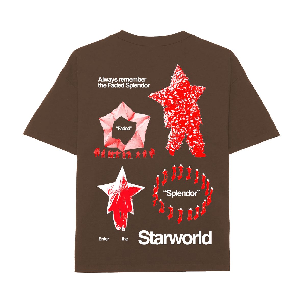 The Starworld Tee (Brown) – HUNDREDTH