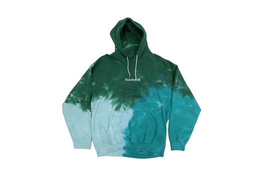 THE TIE DYE HOODIE (AQUA)