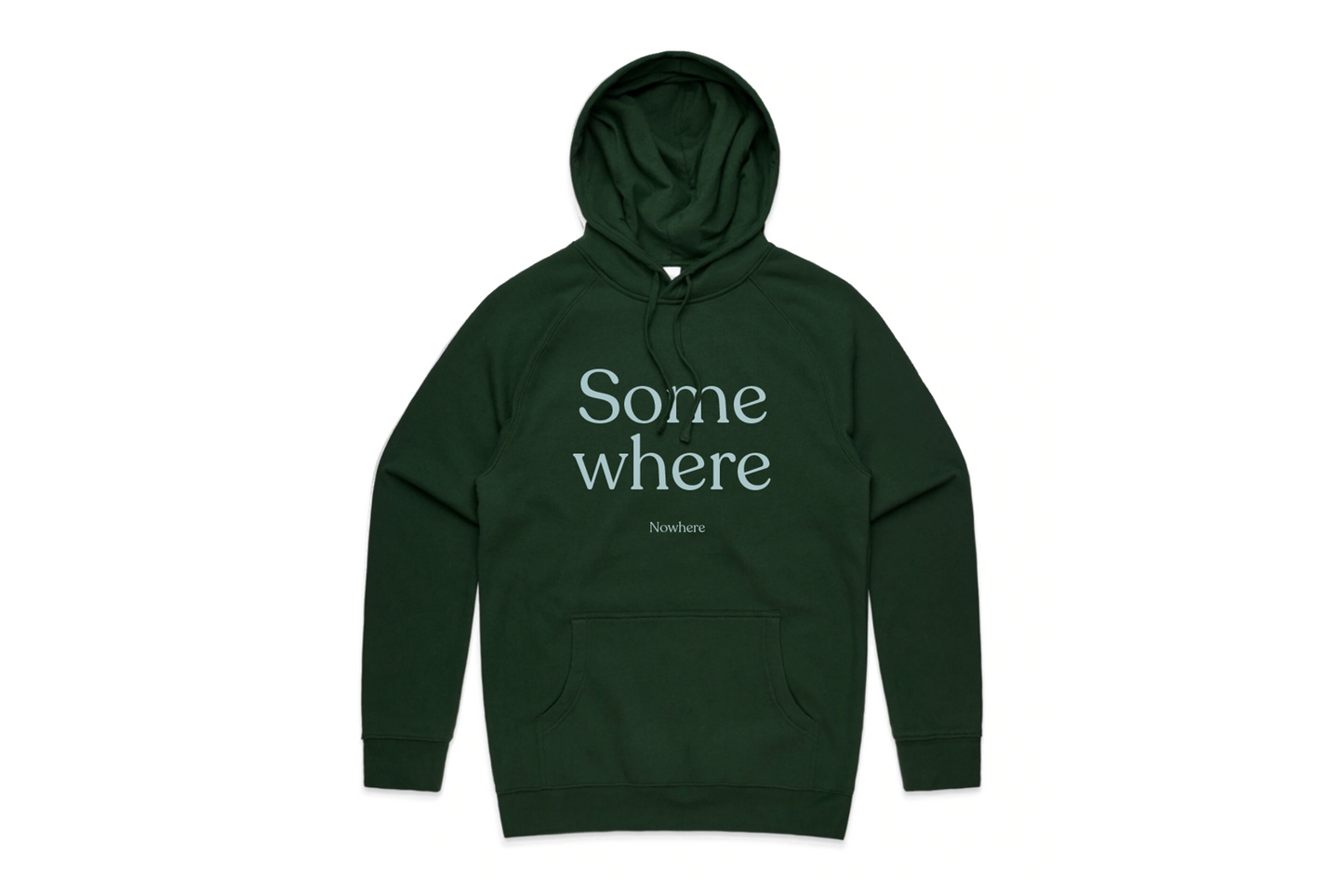 THE SOMEWHERE NOWHERE HOODIE (FOREST)