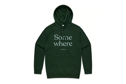 THE SOMEWHERE NOWHERE HOODIE (FOREST)