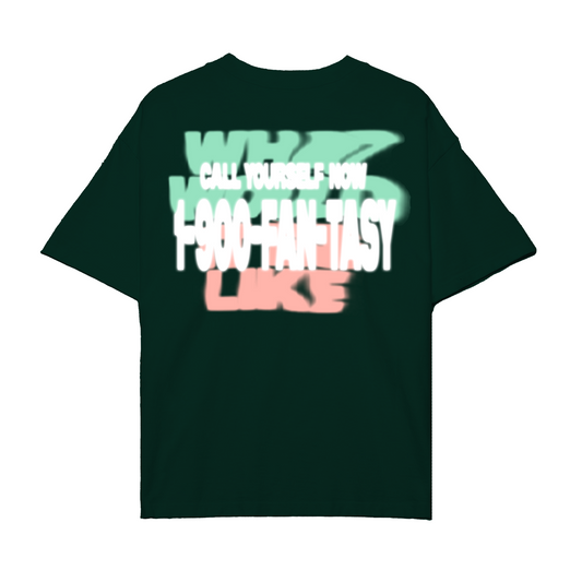 THE HOTLINE TEE (DARK GREEN)